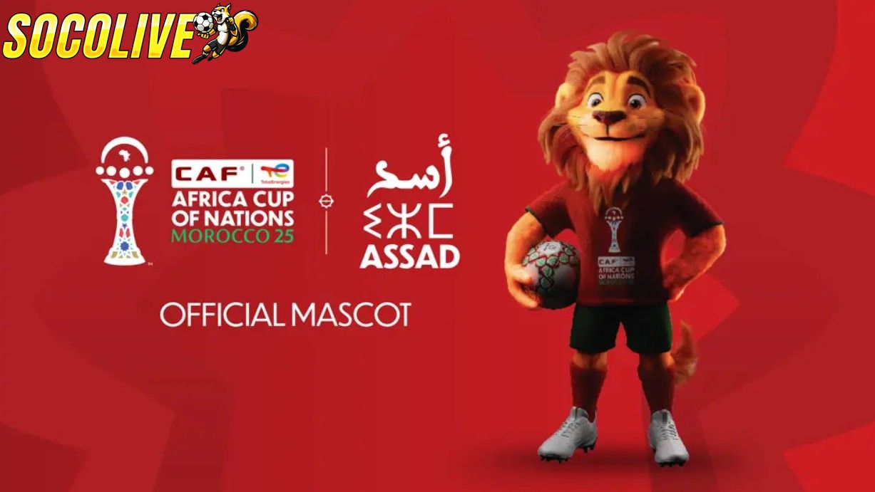 Linh vật của giải đấu là sư tử có tên ASSAD